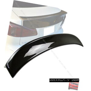 GAp[c Carbon Fiber 2006-2012 For Lexus IS250 W Style Trunk Spoiler Rear Wing§ NTXIS250 WX^C̃gNEX|C[̂߂̃J[{t@Co[2006-2012