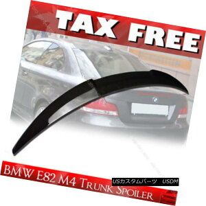 GAp[c Carbon Fiber BMW E82 M4 Type 1-Series 2DR Rear Trunk Spoiler Lip Wing 07 13 § J[{t@Co[BMW E82 M4^Cv1V[Y2DRAgNX|C[bvECO07 13
