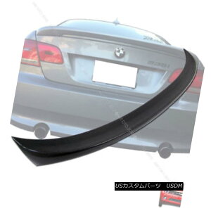 エアロパーツ Carbon Fiber BMW E92 3er Coupe M-Tech Type Boot Trunk Spoiler 07-13 § 炭素繊維BMW E92 3erクーペM-Techタイプブートトランクスポイラー07-13