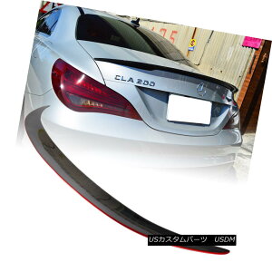 GAp[c Carbon + Red Line Mercedes BENZ C117 W117 CLA-Class CLA180 CLA200 Trunk Spoiler J[{+bhCZfXxcC117 W117 CLANXCLA180 CLA200gNX|C[