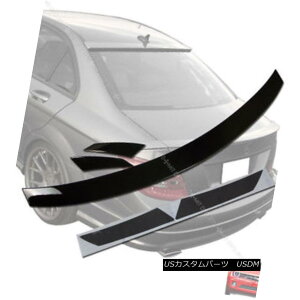 GAp[c Mercedes W204 B 3-Pcs Trunk Spoiler  Tail Light Sticker 08 09 10 Painted § Mercedes W204 B 3-PcsgNEX|C[amp; e[CgXebJ[08 09 10hς