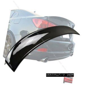 GAp[c Carbon Fiber Lexus IS250/IS350 W Type Boot/Trunk Rear Spoiler Wing J[{t@Co[NTXIS250 / IS350 W^Cvu[c/gNAX|C[ECO