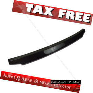 GAp[c Carbon Fiber For Audi Q3 5DR Rear Bumper Protector Trim Cover 2012-2016 § AEfBQ3 5DRAop[veN^[gJo[2012-2016pYf@