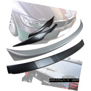 GAp[c Painted BMW E90 3-Series A Roof Spoiler  E90 Eyebrows  OE Trunk Spoiler 06-11§ hBMW E90 3V[YA[tX|C[amp; E90сamp; OEgNEX|C[06-11