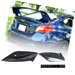 GAp[c Painted #61K ABS For Subaru WRX 4th STI Spoiler Side Fin Fins Body Kit 2018 XoWRXpSTIX|C[TChtBtB{fBLbg2018ph61K ABS