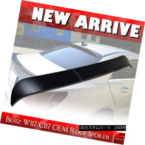 GAp[c Unpainted Mercedes BENZ C117 W117 Factory OE Type ABS CLA180 Rear Roof Spoiler§ hZfXxcC117 W117HOE^CvABS CLA180A[tX|C[