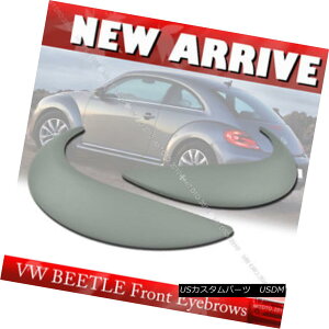 �G�A���p�[�c UNPAINTED VOLKSWAGEN VW BEETLE 2DR FRONT HEADLIGHT EYEBROW EYELIDS 2011-2016 § ���h���t�H���N�X���[�Q��VW�r�[�g��2DR FRONT HEADLIGHT�A�C�u���E�A�C�A�C�X2011-2016 �y���s�A���i�z
