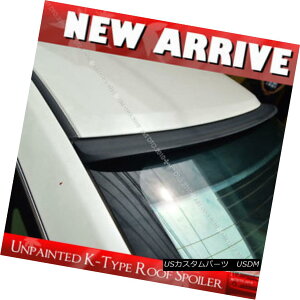 GAp[c Unpainted Roof Spoiler Wing 09-15 K-Type FOR NISSAN 370Z Z34 PUF 2DR COUPE § hĂȂ[tX|C[ECO09-15 K^Cv̓Y370Z Z34 PUF 2DRN[y