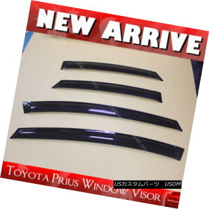 GAp[c Toyota Prius 2010-2015 Window Visor Vent Sun Shade Rain Guard 4pcs g^vEX2010-2015EBhEoCU[xgTVFChCK[h4{