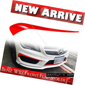 GAp[c Painted Red Metallic Mercedes BENZ CLA250 CLA220 Front Splitter Lip Flaps 2016 xcCLA250 CLA220tgXvb^[bvtbv2016yCgbh^bNZfX