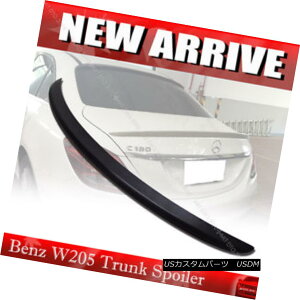 GAp[c Unpainted Mercedes BENZ W205 C-class Sedan A Type Rear Trunk Spoiler ABS § hZfXxcW205 CNXZ_A^CvAgNX|C[ABS