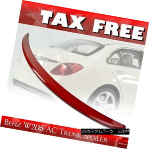 GAp[c SHIP FROM LA- Painted Mercedes BENZ W205 Sedan A Type Rear Trunk Spoiler RED 590 DLA - hꂽZfXxcW205Z_A^CṽAgNEX|C[RED 590