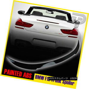 GAp[c PAINTED BMW 6 SERIES F12 CONVERTIBLE V-TYPE REAR TRUNK SPOILER WING 640i 650i yCgꂽBMW 6V[YF12Ro`uV^CvgNX|C[ECO640i 650iH