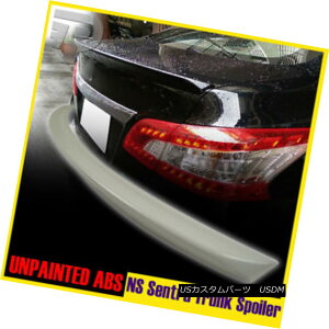 GAp[c Unpainted For Sentra 7th B17 Rear Trunk Lip Spoiler Wing 4DR Sedan  Sentra 7th B17AgNbvX|C[EBO4DRZ_̖hH