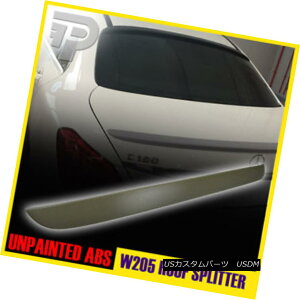 GAp[c UNPAINT Mercedes BENZ C CLASS W205 OE TYPE REAR ROOF LIP SPOILER WING 4DR SEDAN UNPAINTZfXxcCNXW205 OE^CvA[tbvX|C[ECO4DR SEDAN