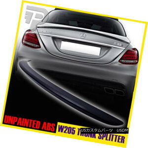 GAp[c FOR Mercedes BENZ C CLASS W205 SEDAN A TYPE REAR TRUNK LIP SPOILER WING ZfXxcCNXW205Z_A^CvATRUNK LIP SPOILER WING