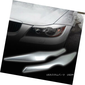 GAp[c PAINTED BMW E90 EYELID HEADLIGHT EYEBROW EYELIDS 06-11 hςBMW E90ACCgwbhCgACuEAC[Y06-11