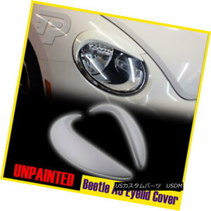 �G�A���p�[�c Unpainted 2011-2017 Volkswagen A5 Beetle 2D Hatchback Eyebrow Lamp Cover ���h����2011-2017�t�H���N�X���[�Q��A5�r�[�g��2D�n�b�`�o�b�N���у����v�J�o�[ �y���s�A���i�z