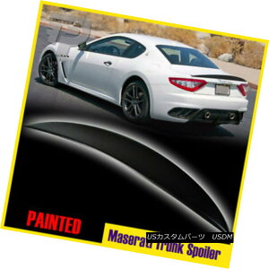 GAp[c PAINTED Maserati GranTurismo GT Coupe 2DR Sport MC Line Trunk Spoiler 2014 hς݃}ZeBOc[XGTN[y2DRX|[cMCCgNEX|C[2014