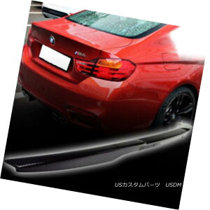 エアロパーツ For BMW 4 SERIES F82 M4 STYLE CARBON FIBER REAR WING TRUNK SPOILER BMW 4シリーズ用F82 M4スタイルカーボンファイバーリアウィングトランクスポイラー