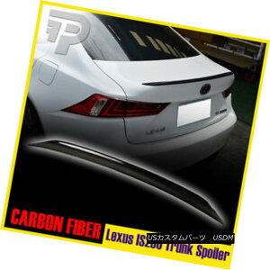 GAp[c For Lexus IS250 IS350 XE30 Carbon Rear Trunk Spoiler Sedan NTXIS250 IS350 XE30J[{AgNEX|C[Z_