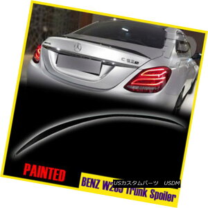 GAp[c Painted BENZ C-Class W205 4DR A-Type Rear Trunk Spoiler Boot 14-16 C300 hBENZ CNXW205 4DR A^Cv㕔gNEX|C[Eu[c14-16 C300