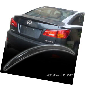 GAp[c CARBON FIBER 06-12 For LEXUS IS250 IS350 OE TYPE BOOT TRUNK SPOILER REAR CARBON FIBER 06-12 LEXUS IS250 IS350 OE^Cṽu[cEgNEX|C[EA