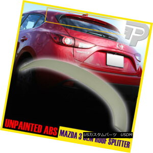 GAp[c PAINTED FOR MAZDA 3 ABS Hatchback 5DR REAR ROOF WING LIP SPOILER OE-TYPE MAZDA 3 ABSnb`obN5DRA[tECObvX|C[OE-TYPE