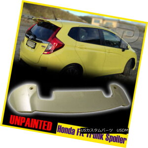 GAp[c Unpainted Honda Fit 3rd 4DR Hatchback Rear Boot Spoiler Wing 14 15 16 EX hz_tBbg3rd 4DRnb`obNAEu[gEX|C[ECO14 15 16 EX