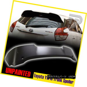 GAp[c Unpainted For TOYOTA Yaris 4DOOR Hatchback T-Style Rear Spoiler Trunk Wing LE g^X4DOORnb`obNT^AX|C[gNECOLEh