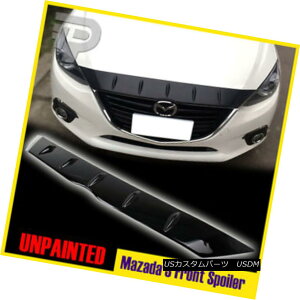 GAp[c Glossy Surface Mazda 3 4D 5D Maxx GX GS Front Hood Boot Spoiler Fin 2016 ̂\ʃ}c_3 4D 5D Maxx GX GStgt[hu[gX|C[tB2016