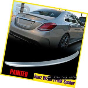 GAp[c Painted Mercedes Benz C-Class W205 Saloon C180 A Look Rear Boot Spoiler #988 hꂽZfXxcCNXW205T[C180bNAEu[gEX|C[988