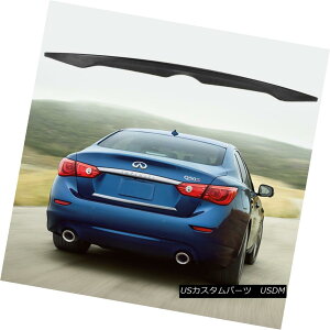 GAp[c For INFINITI Q50 V37 ABS Painted 4D Sedan Rear Trunk Spoiler Wing OE Style 14-18 INFINITI Q50 V37pABSh4DZ_AgNEX|C[ECOOEX^C14-18