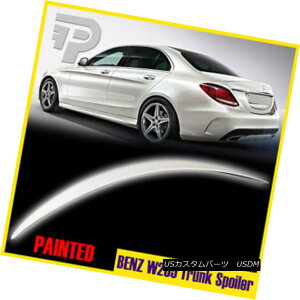 �G�A���p�[�c Painted #799 Trunk Wing Spoiler Mercedes BENZ W205 C300 Saloon A-Look C-Class �y�C���g��799�g�����N�E�B���O�X�|�C���[�����Z�f�X�x���cW205 C300�T���[��A���b�NC�N���X
