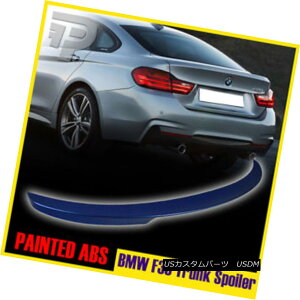 GAp[c PAINTED B45 BMW 4-SERIES F36 GRAN COUPE PERFORMANCE P-TYPE TRUNK SPOILER ABS hB45 BMW 4V[YF36ON[y̐\P^gNX|C[ABSH