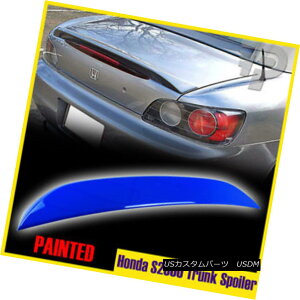 GAp[c Painted Monte Carlo Blue For Honda S2000 OE-Look Trunk Rear Spoiler 2009 #B66P z_S2000pheJu[OE-LookgNAX|C[2009B66P