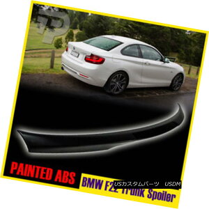 GAp[c Painted BMW 2-Series F22 2D Coupe M4 Rear Boot Trunk Spoiler 220i 228i 2016 yCgꂽBMW 2V[YF22 2DN[yM4Au[ggNX|C[220i 228i 2016