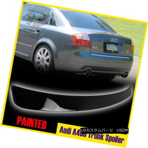 GAp[c Painted #LY9B AUDI Sedan 4D A4 B6 A-Type Rear Trunk Wing Spoiler 02-05 hς݁LY9B AUDIZ_4D A4 B6 A^AgNECOX|C[02-05