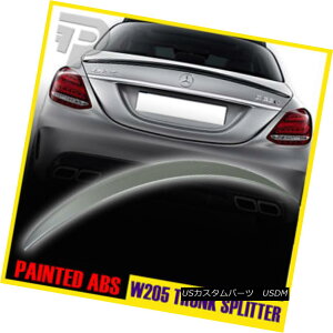 GAp[c PAINTED Mercedes BENZ C CLASS W205 A TYPE REAR TRUNK LIP SPOILER WING SEDAN hZfXxcCNXW205 A^CvgNbvX|C[ECOZ_H