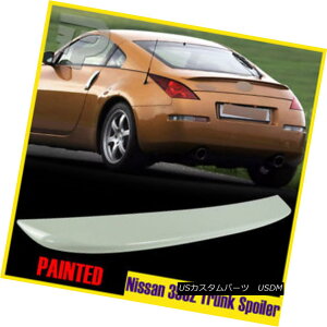 GAp[c Painted #QX1 For Nissan 2D 350Z Z33 OE-Style Rear Trunk Spoiler Wing 03-08 Y2D 350Z Z33 OEX^CAgNEX|C[EEBO03-08phQX1
