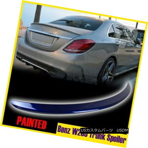 GAp[c Painted #896 Brilliant Blue Mercedes Benz C Class W205 4D A Rear Trunk Spoiler h896uAgu[ZfXxcCNXW205 4DAgNX|C[