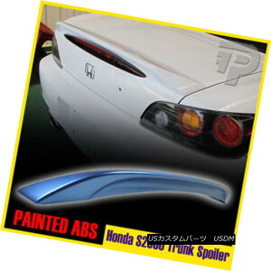 エアロパーツ PAINTED # B513M FOR HONDA S2000 TYPE BOOT TRUNK SPOILER REAR NEW 00-09 塗装済み#B513M用ホンダS2000タイプブーツトランクスポイラーリアNEW 00-09