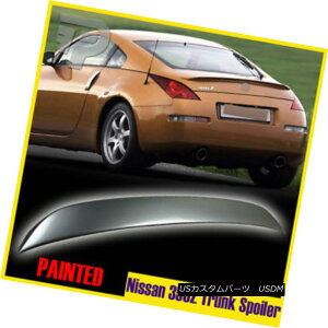 GAp[c Painted #KY0 For Nissan 2D 350Z Z33 Rear Trunk Spoiler OE-Style Wing 03-08 Y2D 350Z Z33pgNEX|C[OEX^CEEBO03-08phKY0