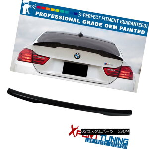 エアロパーツ 14-17 BMW 4 Series F32 M4 Style Painted ABS Trunk Spoiler - OEM Painted Color 14-17 BMW 4シリーズF32 M4スタイル塗装ABSトランク・スポイラー - OEM塗装カラー