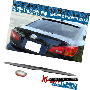 GAp[c Fit For 06-13 Lexus IS250 IS350 4D 4Dr OE Carbon Fiber CF Luggage Trunk Spoiler tBbg6-13NTXIS250 IS350 4D 4Dr OEYf@CFו̃gNEX|C[