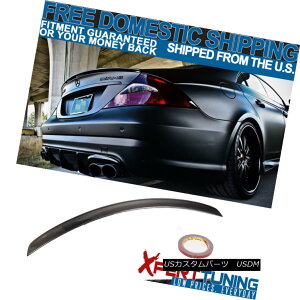 GAp[c Fit For 05-10 Benz CLS-Class W219 4Dr AMG Carbon Fiber Luggage Trunk Spoiler 05-10xcCLSNXW219 4Dr AMGJ[{t@Co[וgNEX|C[