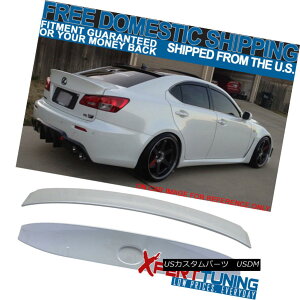 GAp[c Fit 06-13 IS250 OE Style RoofIK Style Trunk Spoiler Painted Glacier Frost Mica tBbg06-13 IS250 OEX^C̉INX^C̃gNEX|C[hX̓tXgE}CJ