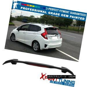 GAp[c Fits 15-18 Honda Fit JDM OE RS Style LED Roof Wing Spoiler - OEM Painted Color tBbg15-18z_tBbgJDM OE RSX^CLEDEBOX|C[ - OEMhJ[