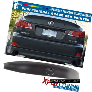 �G�A���p�[�c Fit 06-13 IS250 IS350 ISF IK Style Painted ABS Trunk Spoiler - OEM Painted Color �t�B�b�g06-13 IS250 IS350 ISF IK�X�^�C���h��ABS�g�����N�E�X�|�C���[ - OEM�h���J���[