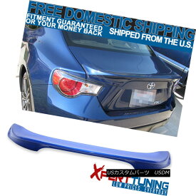 エアロパーツ Fits Subaru BRZ 15 16 17 Trunk Spoiler OE Painted World Blue Pearl #K7X FZスバルBRZ 15 16 17トランクスポイラーOE塗装世界ブルーパール＃K7X